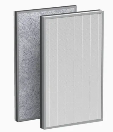 Hidlwyr hePa gwrthfacterol tynnu llwch non - hidlydd aer cyfansawdd gwehyddu