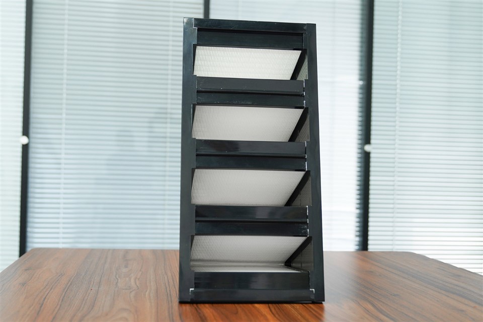 High Efficient Large Dust Holding Capacity V-Type Cell Ventilation Combined Filter