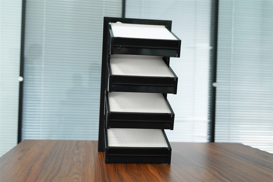 High Efficient Large Dust Holding Capacity V-Type Cell Ventilation Combined Filter