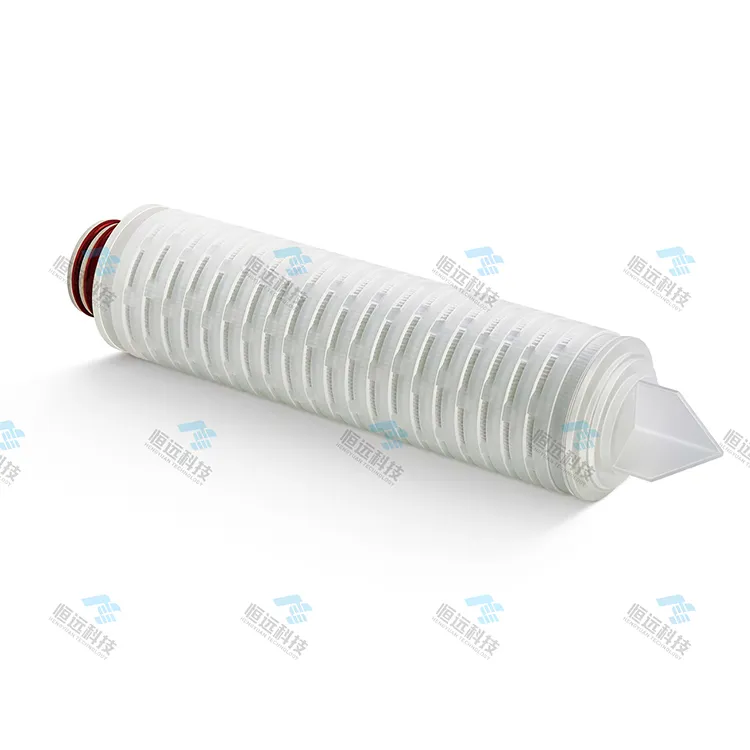 Gwerthu Gorau Ansawdd Uchel Microporous PP Plygedig Elfen Hidlo