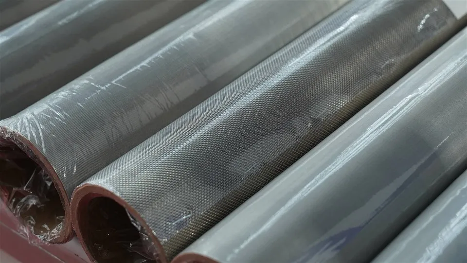 Rhwyll 20 40 60 80 100 150 200 Rhwyll 75 Micron Titanium Wehyddu Wire Cloth Hidlau Gwehyddu Plaen Du Arian