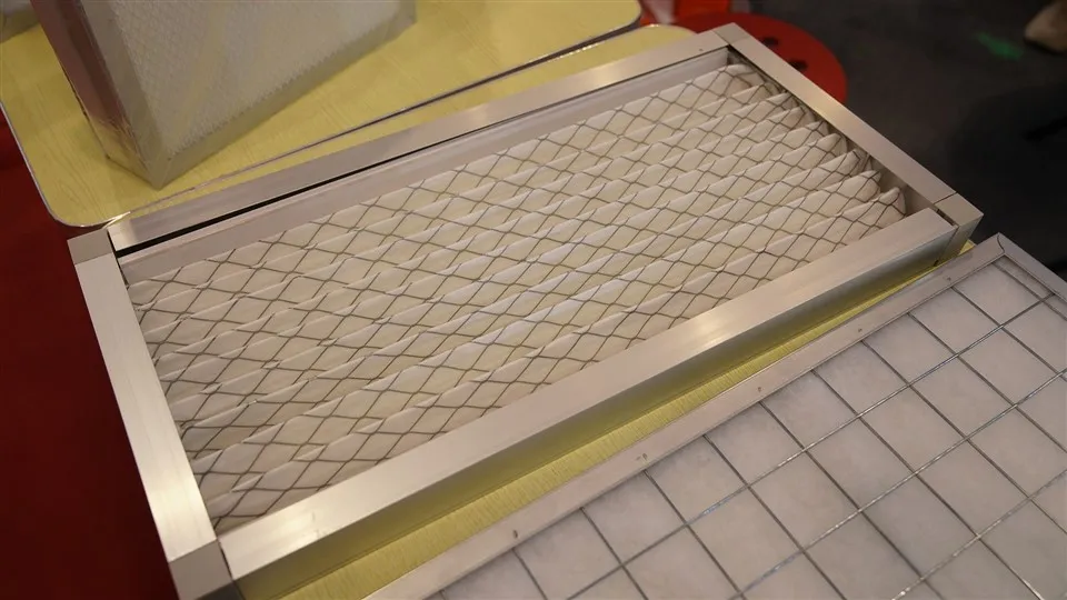 Plât Effaith Gynradd Plât G4 Hidlo Tynnu Llwch Effaith Canol Fflat gyda Hidlo Glanhau Cotwm Amnewidiadwy