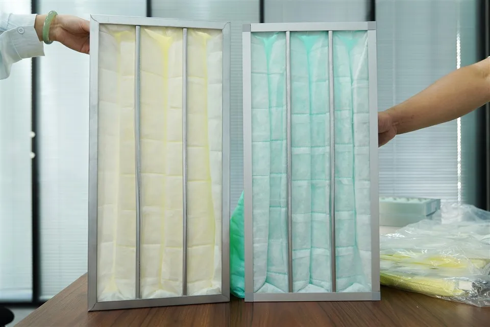 System Awyru Ffrâm Alwminiwm F7 F8 F9 Hidlo Aer Poced